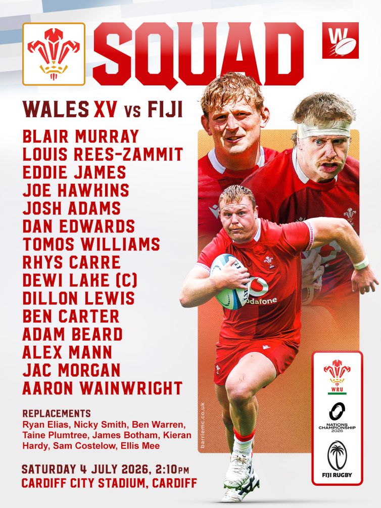 Wales vs Fiji